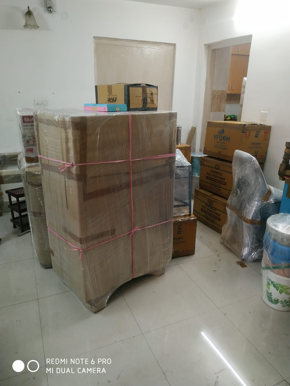 Household shifting in Dwarka
